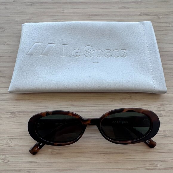 Le Specs sunglasses OUTTA LOVE | TORT GREEN MONO - Picture 1 of 4